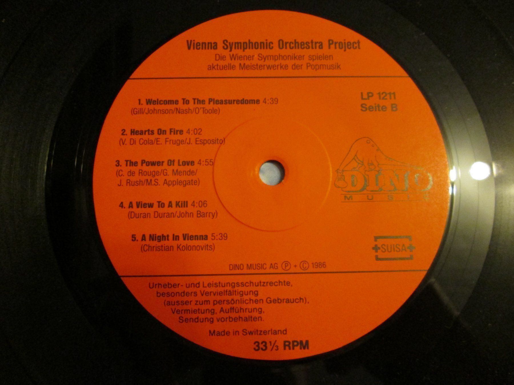 Schallplatten: Vienna Symphonic Orchestra Project - LP Vinyle 33T – Gebraucht aus la Chaux-de-Fonds von Lampe 3