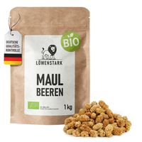 Bio Maulbeeren getrocknet 1 kg vegan ohne Zuckerzusatz Neu