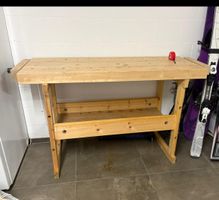 Werkbank Holz stabil klappbar gebraucht .