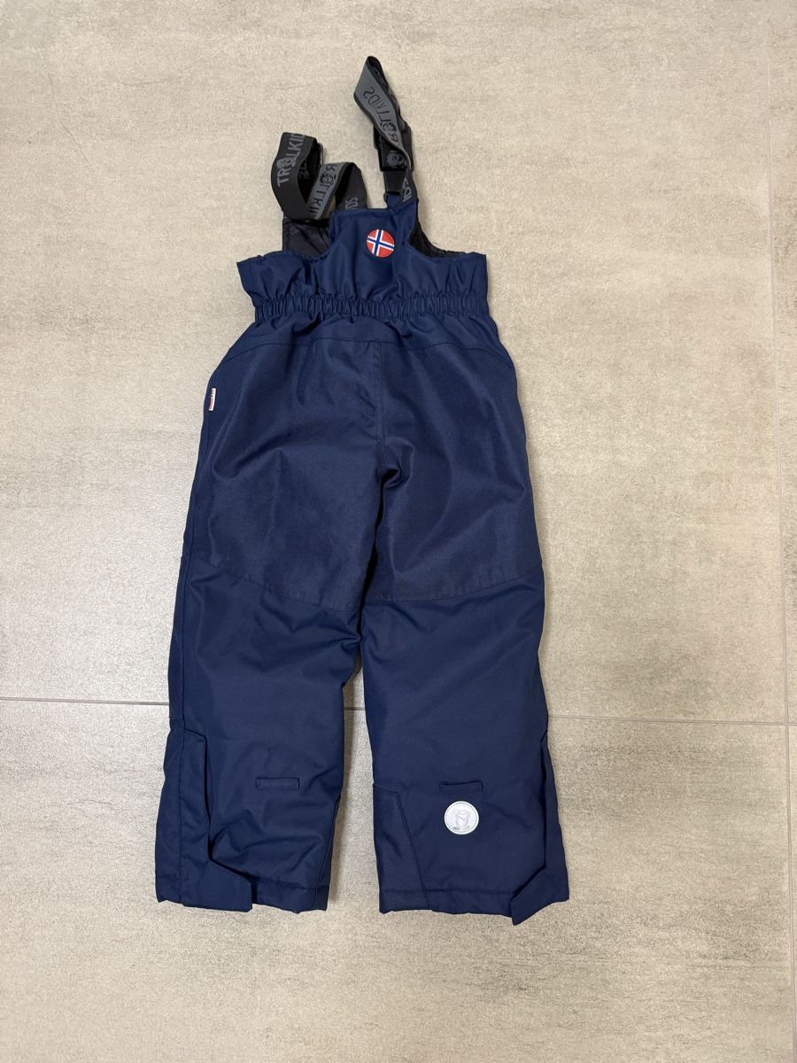 Trollkids Giacche: Set giacca e pantaloni da sci Trollkids taglia 110 blu – Usato da Ludiano venduto da sheshe26 1