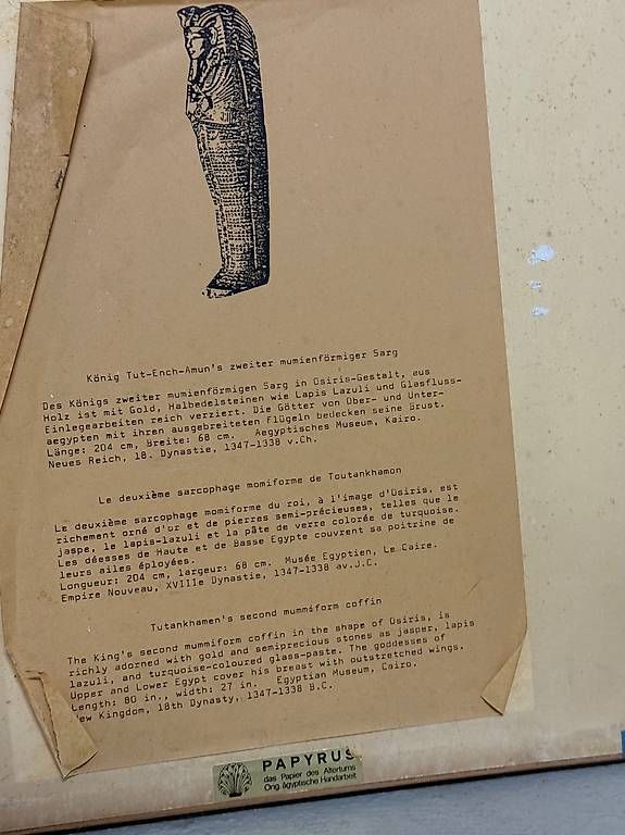 Foto & Immagini: Bild aus Ägypten: Tut-euch-Amon. – Usato da Zürich venduto da g_nai 3