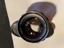 Minolta MC Rokkor - PF 58mm f1.4 Objektiv