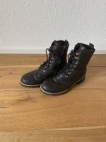 Panama Jack Winter Boots, Schwarz, Leder, Grösse 40, Top!