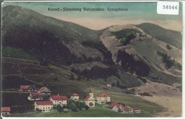 Kurort Sörenberg Bahnstation Schüpfheim - coloriert