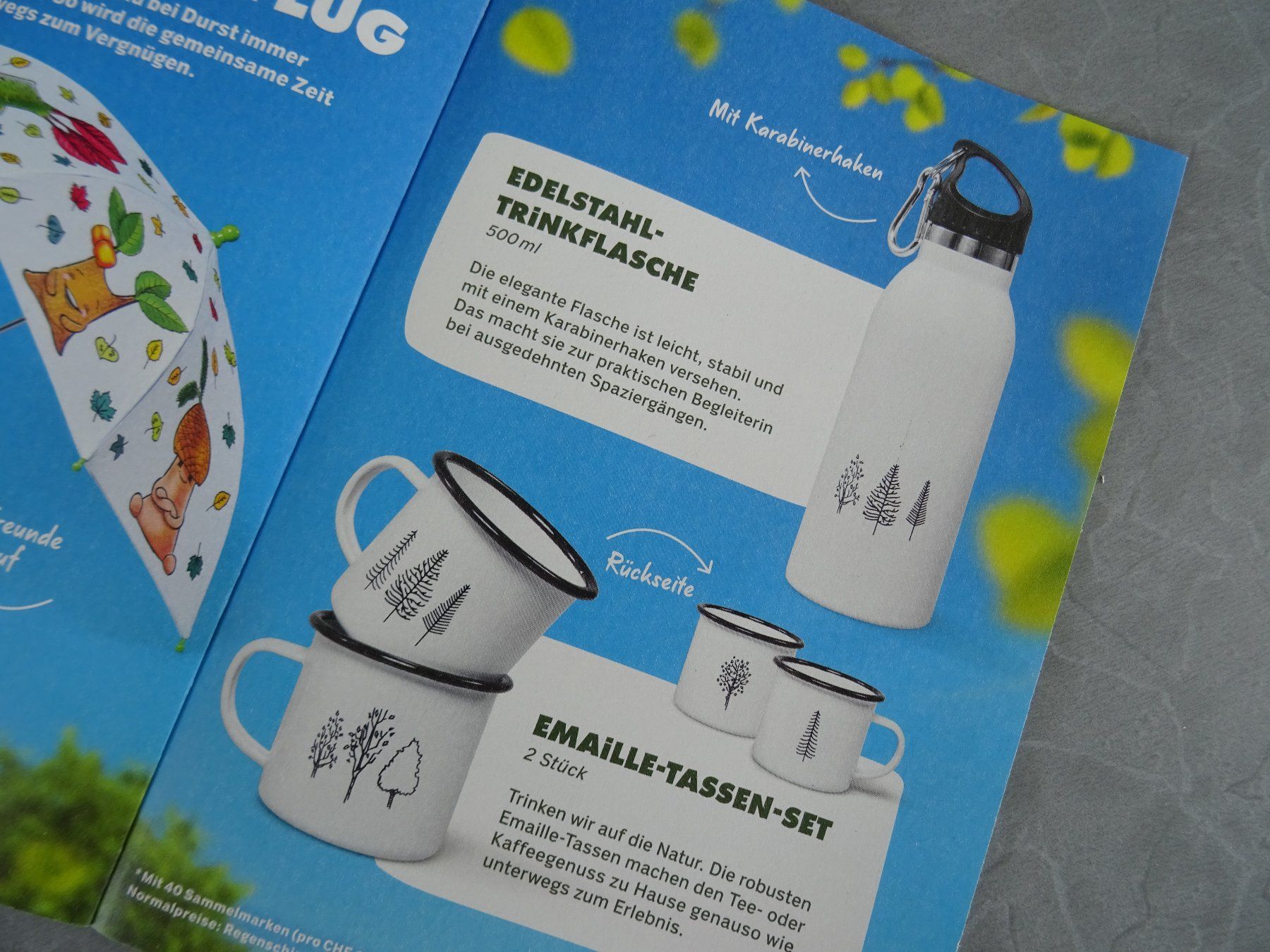 Borracce & Thermos: Coop Baumfreunde Emaille Tassen Set und Trinkflasche – Nuovo (secondo la descrizione) da Rothrist venduto da heinrich1966 3