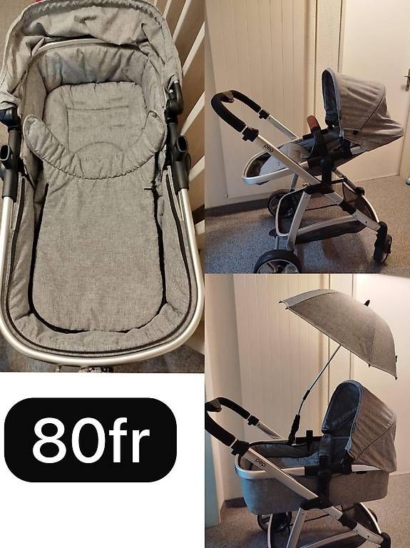 Poussette: Kinderwagen – D'occasion à Kloten par Lume_o