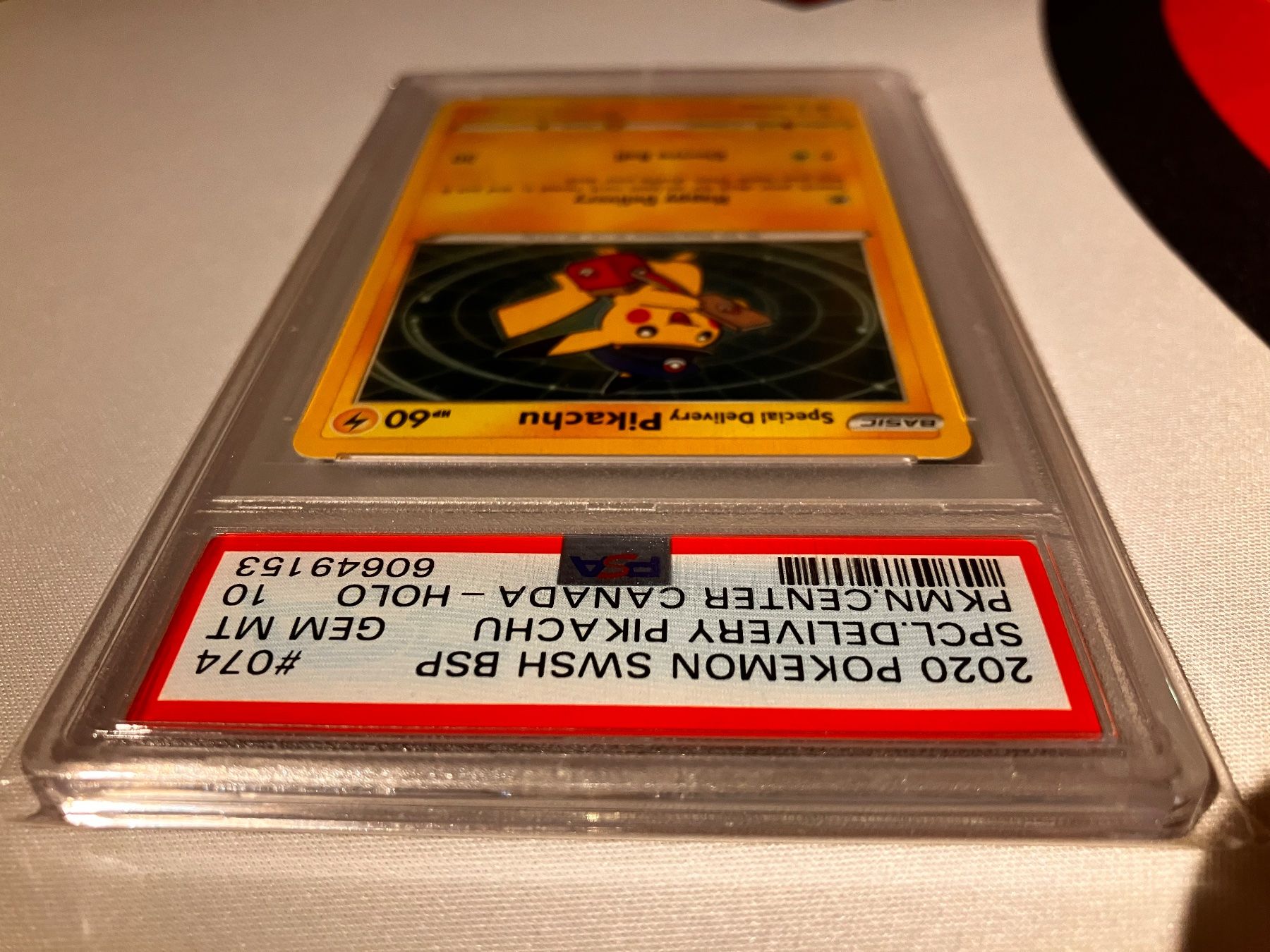 Pokémon Carte collezionabili: Special Delivery Pikachu Holo PSA 10 – Usato da Wohlen AG venduto da PMJr 5