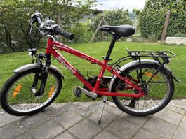 Schönes Rotes Kindervelo 20 Zoll von Stoke