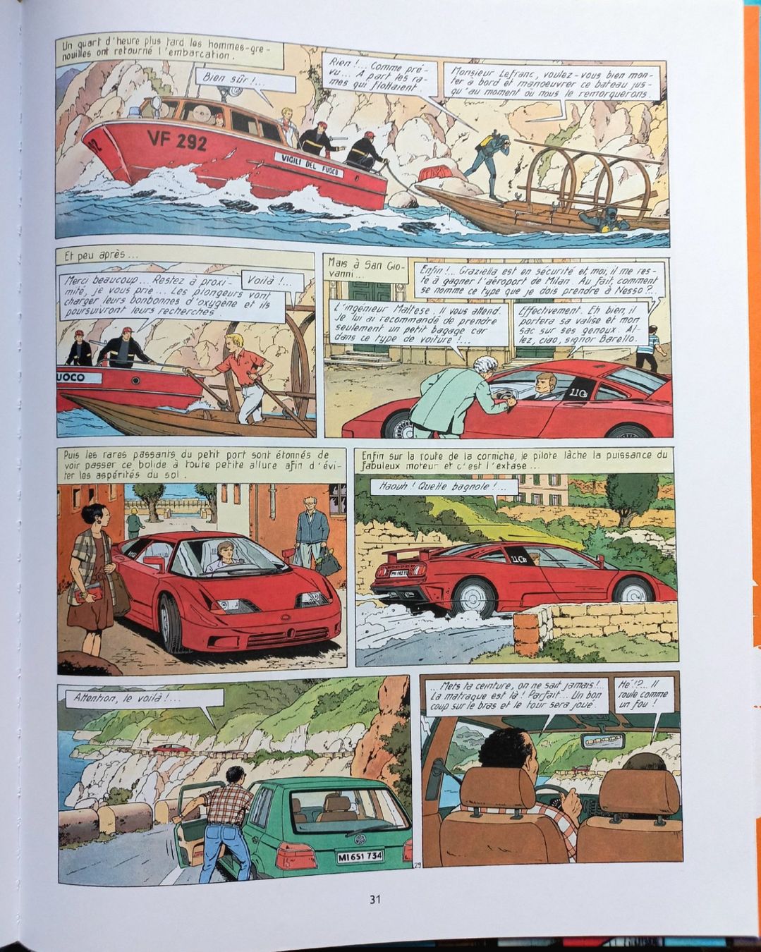 Fumetti: BD Comic - Lefranc - La Camarilla - français – Usato da Niederuzwil venduto da lubimaja 3