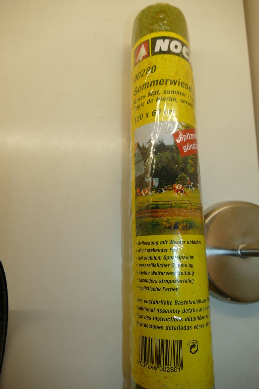 Noch Modellini di ferrovie: Noch: Grasmatte “Sommerwiese” – Nuovo (secondo la descrizione) da Niederhasli venduto da rail-duerst 1