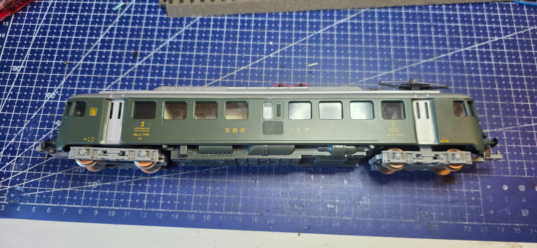 Lima Modellini di ferrovie: Lima RBe4/4 H0/DC analog – Usato da Hochfelden venduto da Danizh0