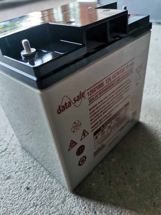 ENERSYS 12HX100S DATASAFE VERSIEGELTE BLEIBATTERIE 12V 107W (Gebraucht ...