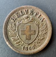 2 Rappen 1866