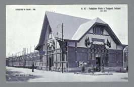1906, ESPOSIZIONE DI MILANO PADIGLIONE POSTE SVIZZERE, *