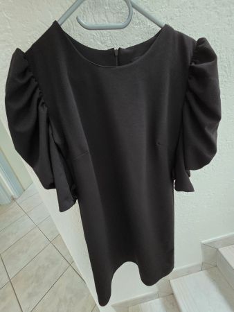 Robe de soirée noire femme