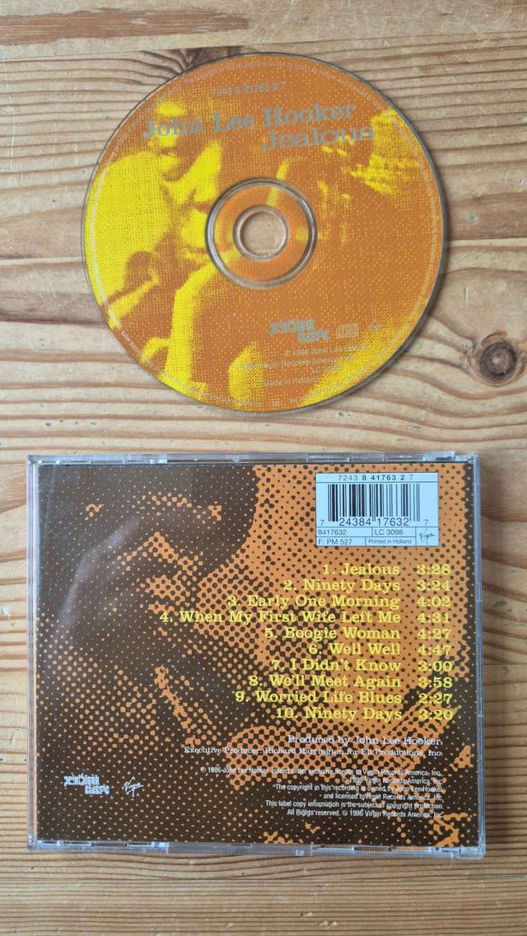 CD: JOHN LEE HOOKER - Jealous – Usato da Therwil venduto da Rubo26 1