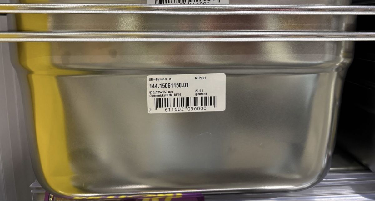 Cucine complete: 2x GN Behälter / 530x325x150 mm – Usato da Horw venduto da bar_5nkm 2