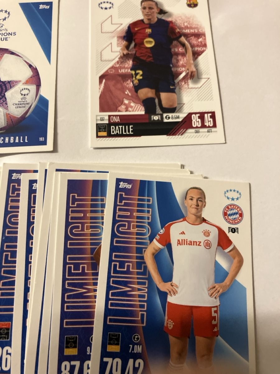 Topps Sammelbilder & Trading cards: Topps Match Attax Women's Sammlung – Gebraucht aus Bülach von gmeli84 2