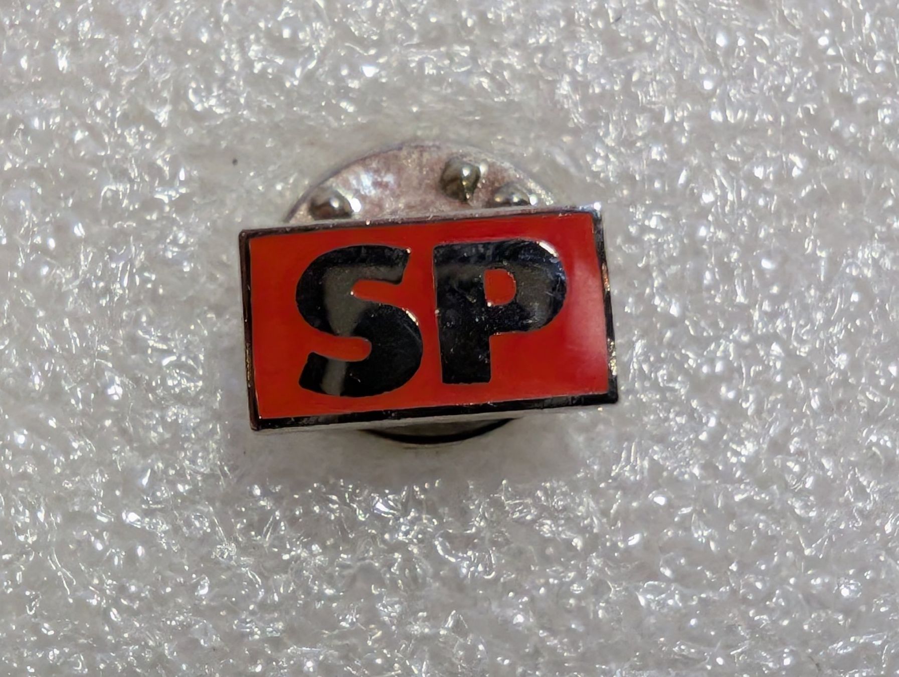 Placchette & Badge: Ansteckpin 263: SP – Usato da Oppligen venduto da Pin-Fall-Shop