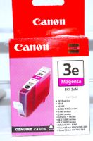 2 CANON 1 x 3e MAGENTA BCI-6BK+ 1x 6BLACKBCI-6BK PATRONEN