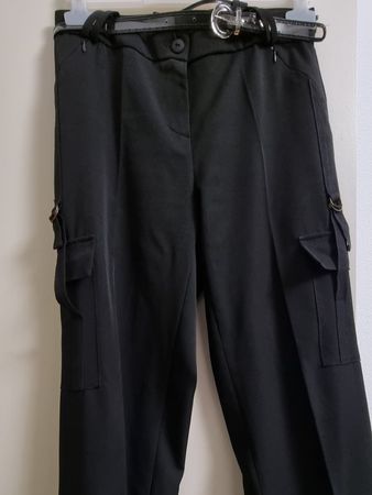 Hose, Cargohose Gr. M in schwarz