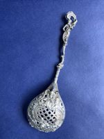 Silber 800 - antiker Streulöffel - Raithel Deutschland