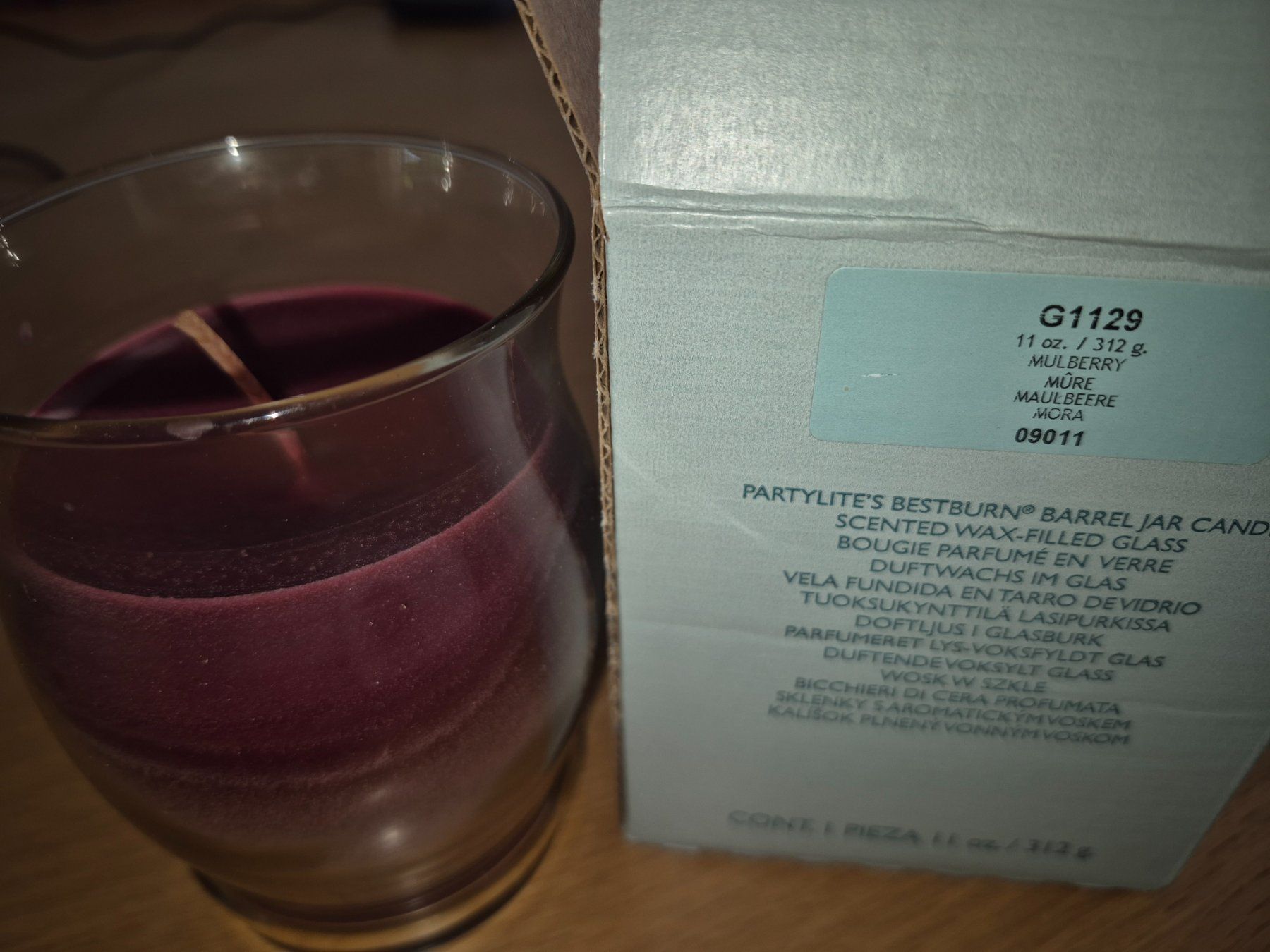 Partylite Candele: Partylite Duftwachsglas Maulbeere – Nuovo (secondo la descrizione) da Buttikon SZ venduto da sefa02 2