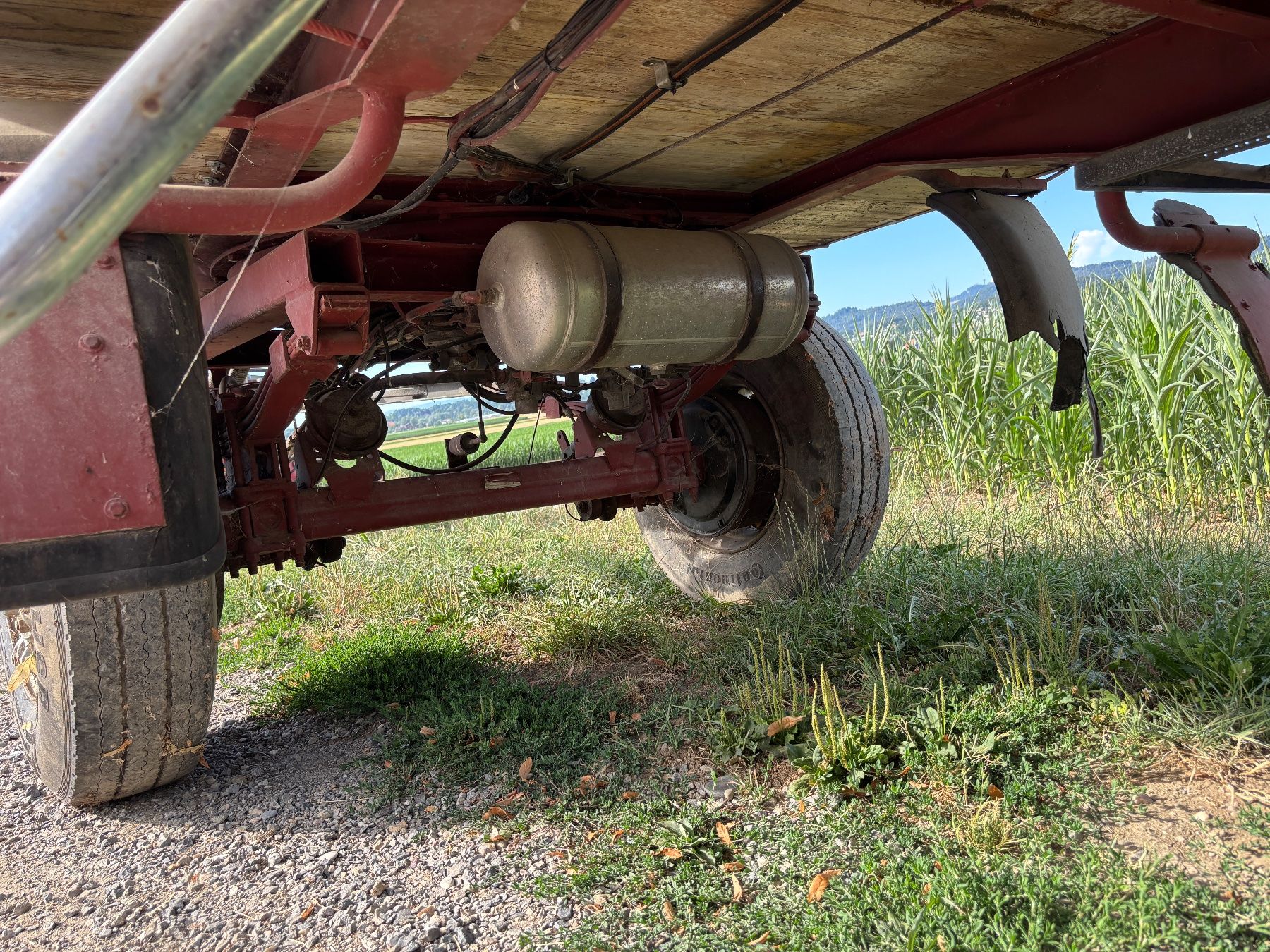Rimorchi: LKW Anhänger Hydr. Bremsen – Usato da Belp venduto da machrismo24 8