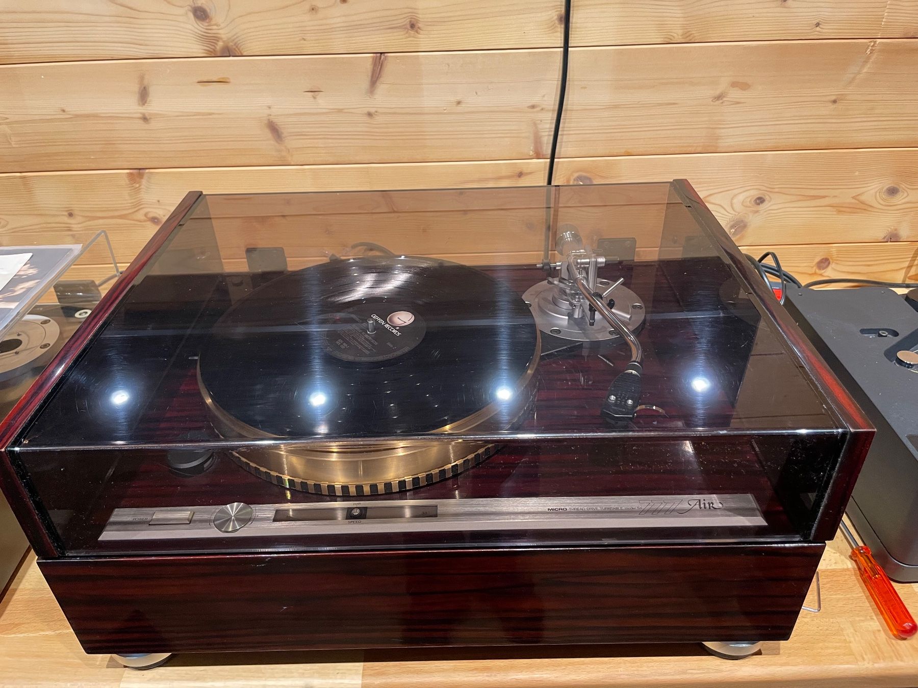 Giradischi: Micro Seiki SX 777 Air, like new. – Usato da Ollon VD venduto da biocentervilly