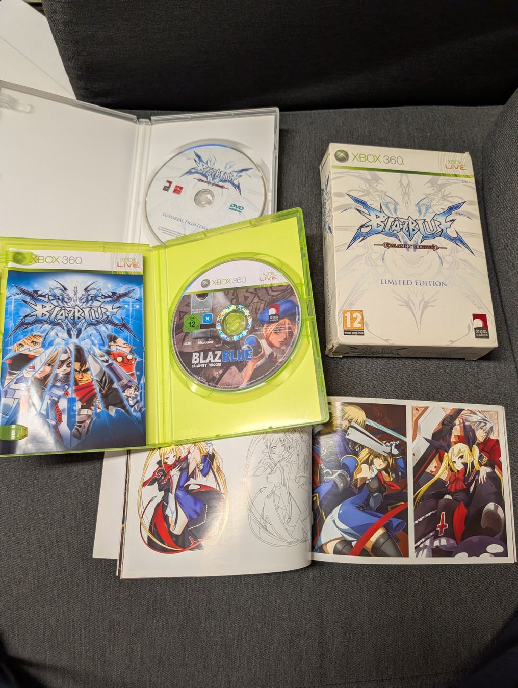 Giochi: Blazeblue calamity trigger limited edition Xbox 360 – Usato da Giubiasco venduto da Ticinerd 2