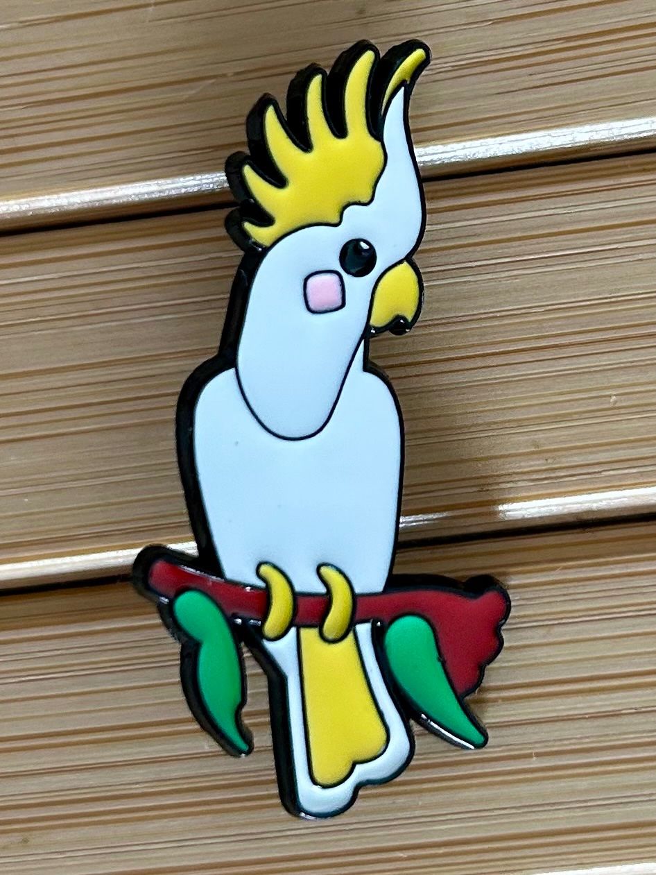 Placchette & Badge: Pin Papagei Kakadu – Nuovo e nell'imballaggio originale da Geneve venduto da vane267