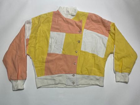 Vintage 70s Jacket Jenifer Unique Made in France Sz Boxy M