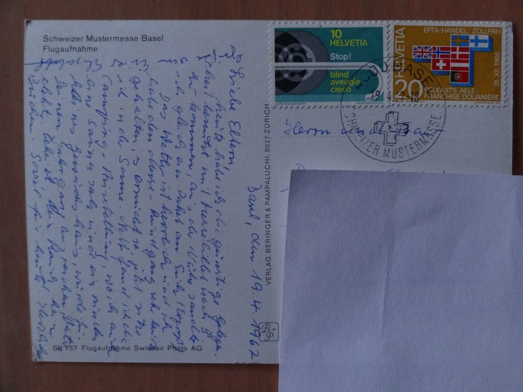 Cartes postales: Bâle - Schweizer Mustermesse – D'occasion à St Léonard par Riglin 1