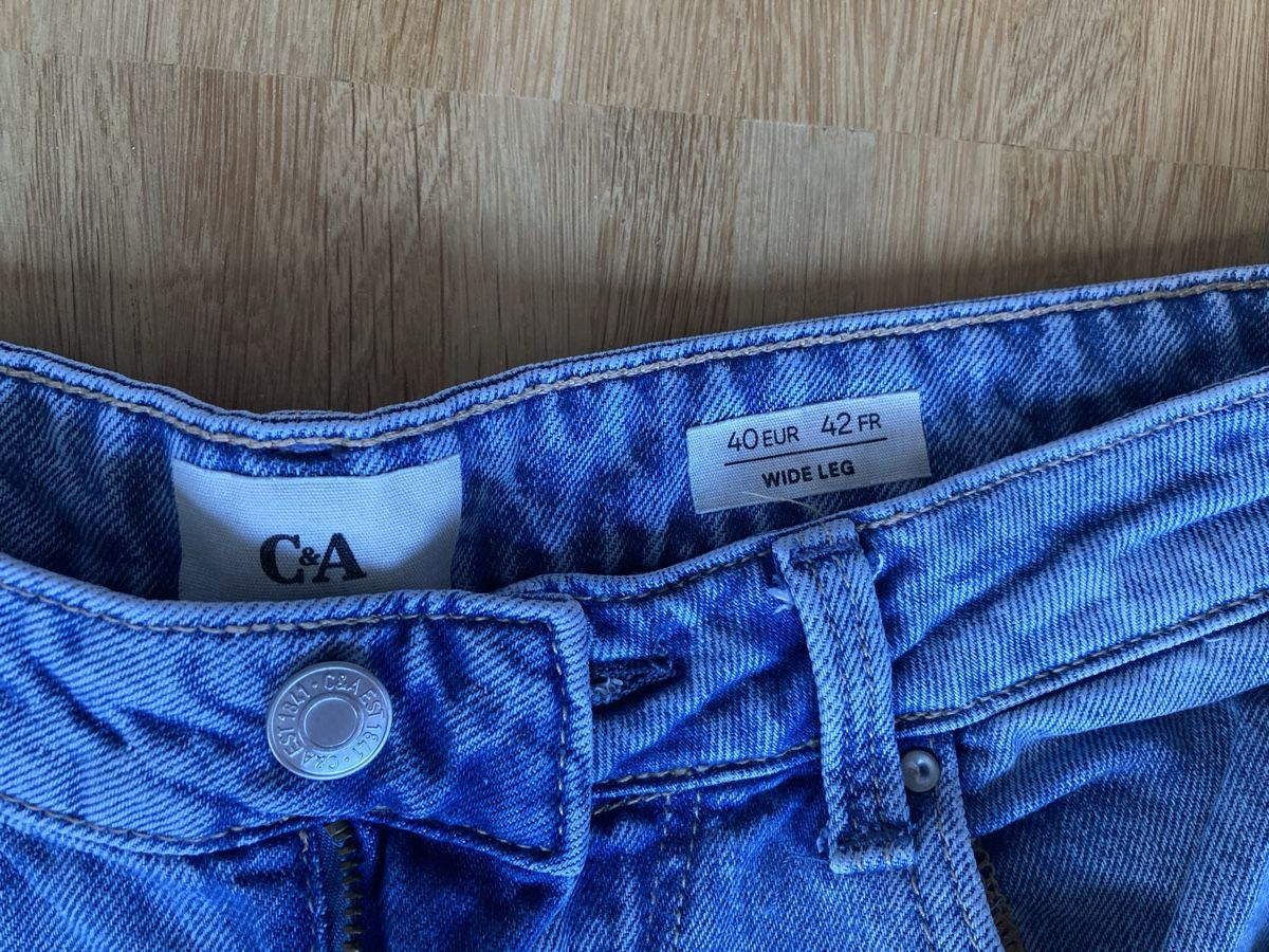 C&A Jeans: Damen Jeans Wide Leg von C&A – Usato da Zürich venduto da Retrogirl 2