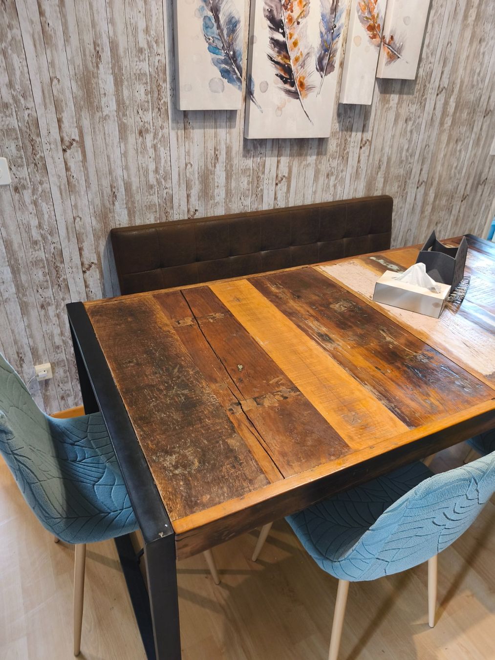 Tischset: Esstisch Holz plus Eckbank – Gebraucht aus Birsfelden von mim_bph7 2