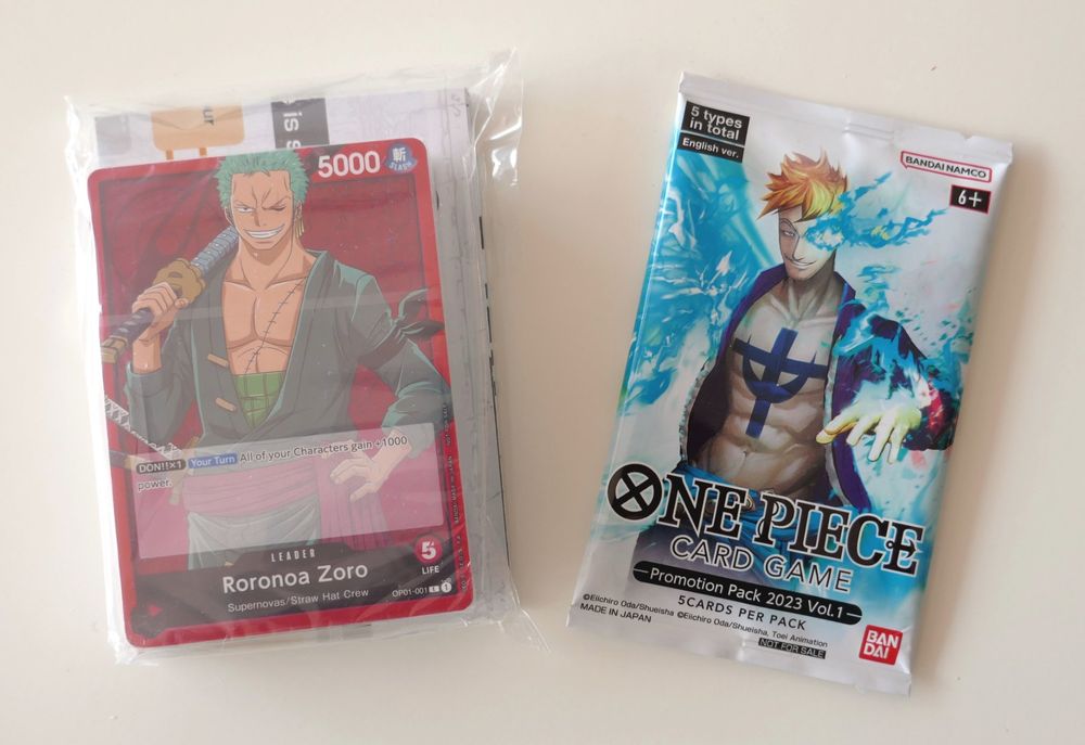 One Piece card game Demo Deck 2023 + Promotion Pack 2023 Kaufen auf