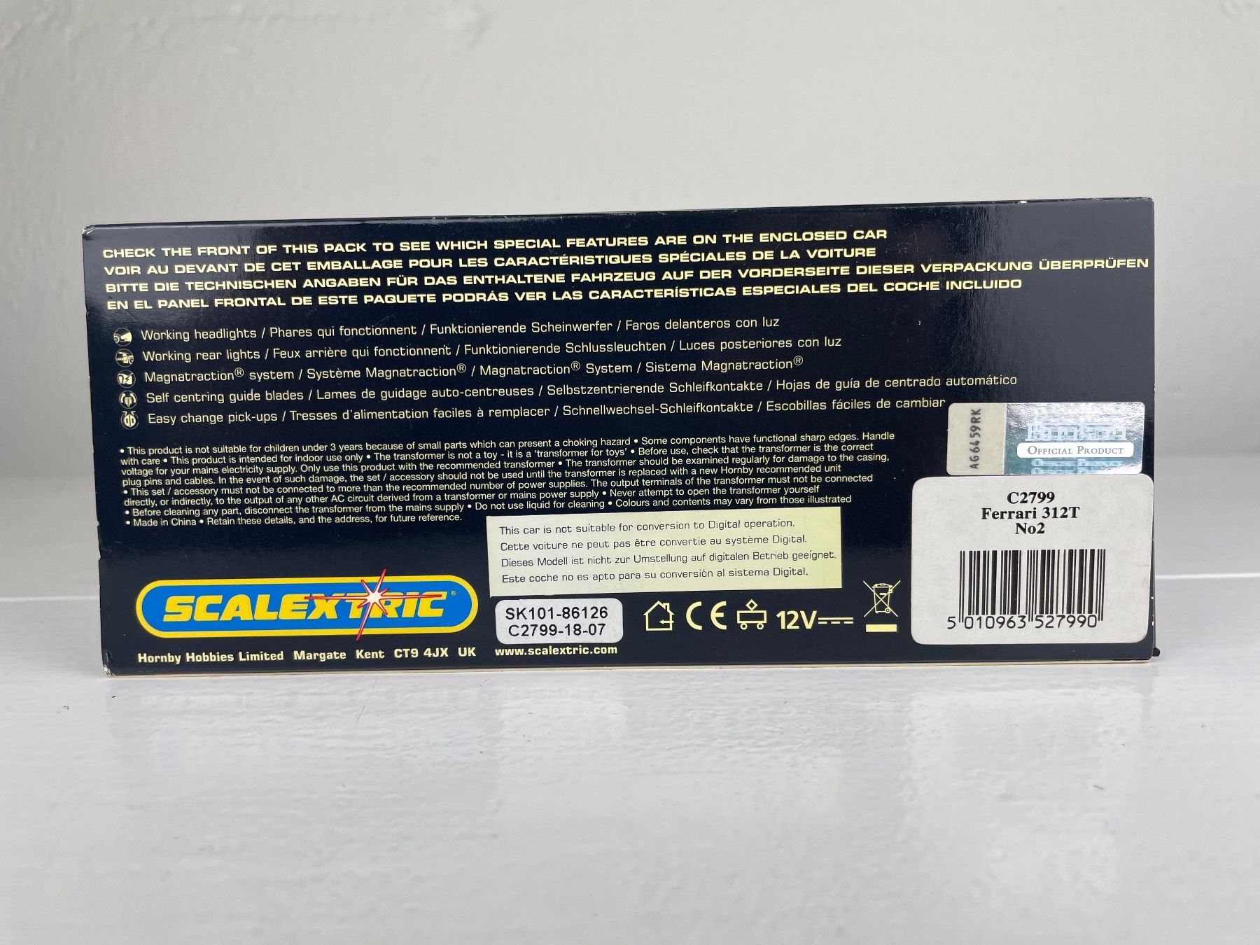 Rennbahnen: Scalextric C2799 Ferrari 312T #2 – Neu (gemäss Beschreibung) aus Genthod von lightyear63 9