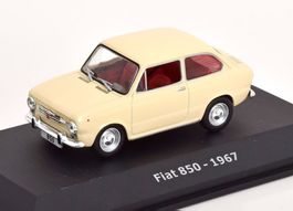 Fiat 850 Berlina Phase II 1967-1972 beige    1:43 von Altaya
