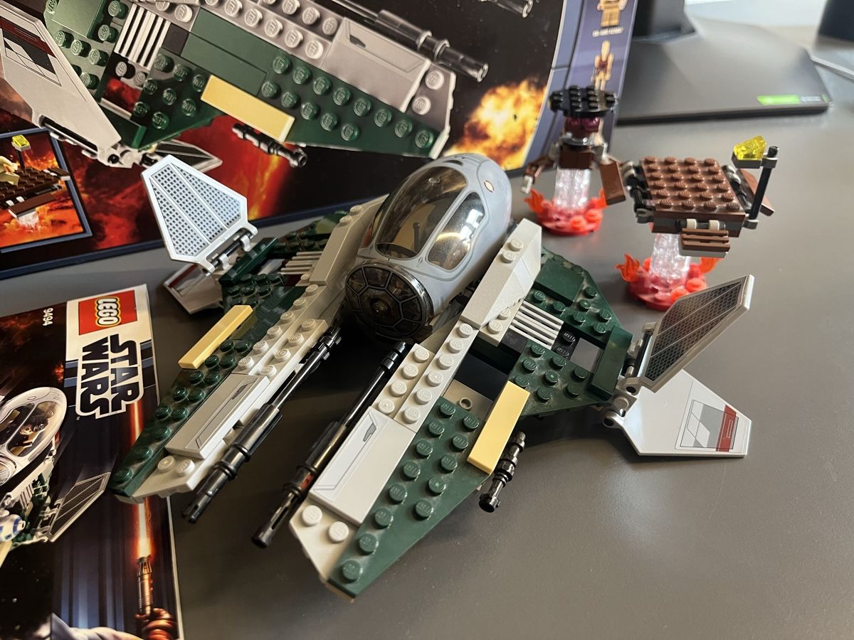 Lego Giocattoli: LEGO Star Wars Set 9494 Anakin's Jedi Interceptor – Usato da Fribourg venduto da Helvetix7 6