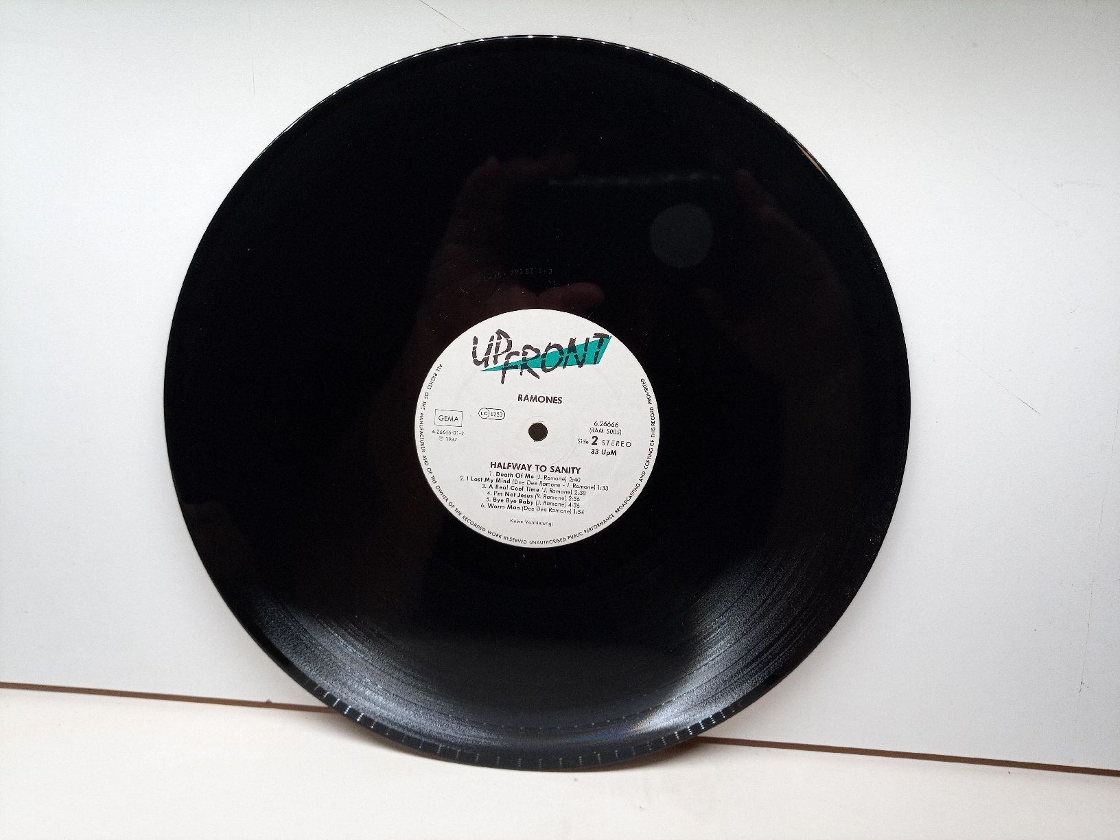 Dischi in vinile: Ramones "Halfway to Sanity" Vinyl LP 1987  – Usato da basel venduto da markusb07 7