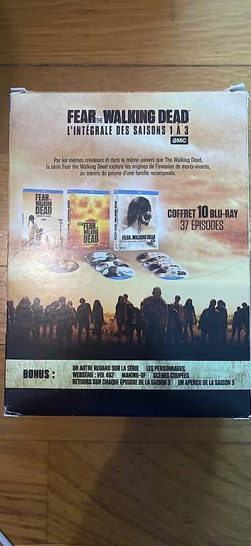 Tutti i DVDs: Blu-ray - fear the walking dead saison 1 à 3  – Usato da Lausanne venduto da Aliasneo 2