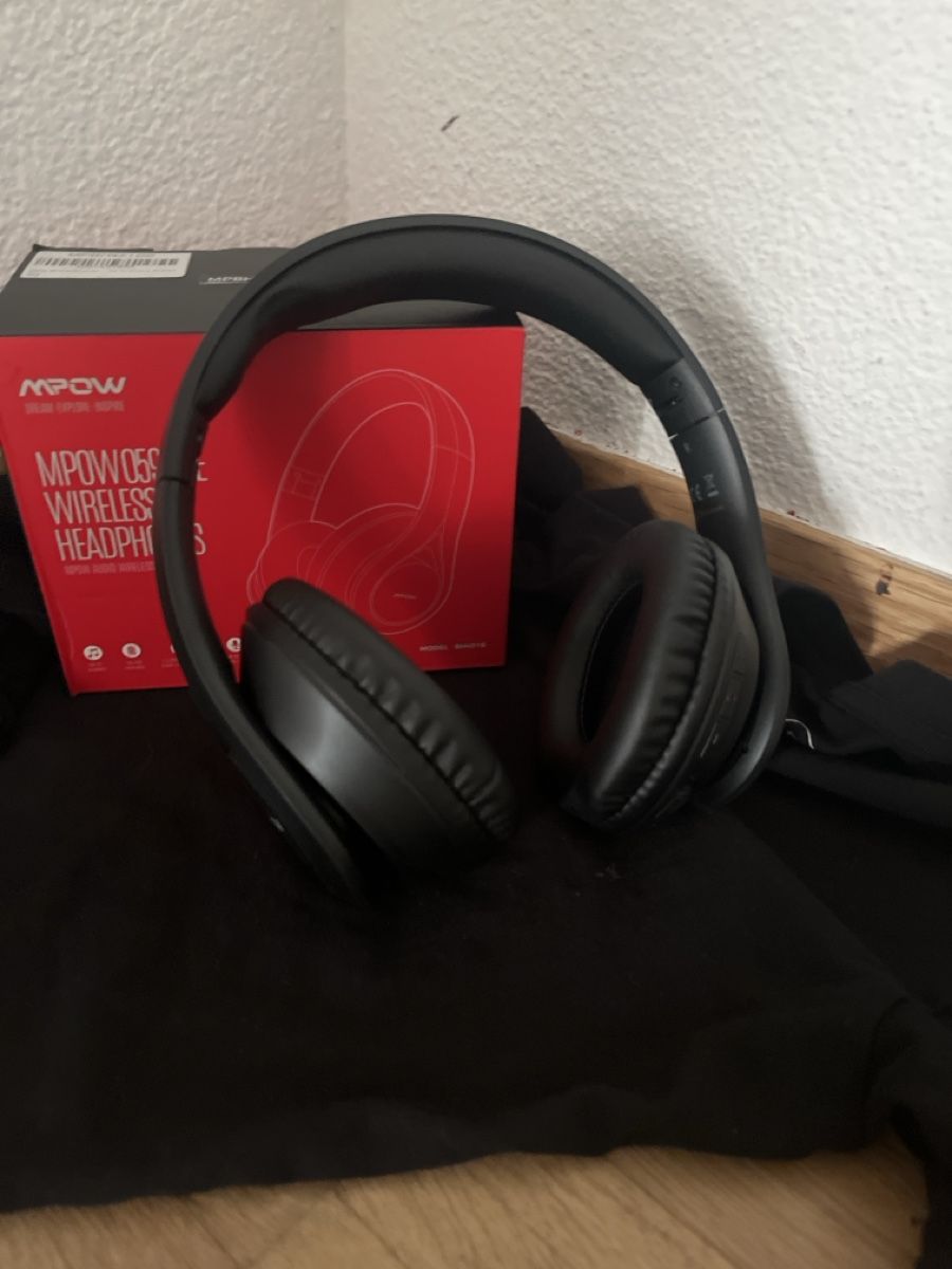 Kopfhörer: Kopfhörer Mpow 059 Lite kabellos schwarz neuwertig – Neu und originalverpackt aus Lenzburg von Spubu 1