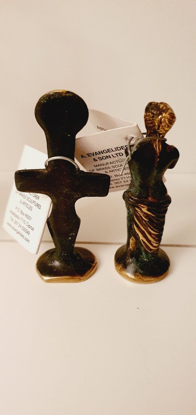 Statuette: Aphrodite & Kreuz Brass Neu – Nuovo e nell'imballaggio originale da Stansstad venduto da InStyle8 1
