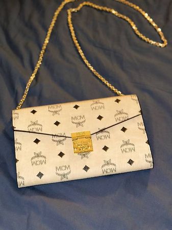 MCM Umhängetasche Beige Limited Edition