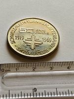 Silber Medaille 15 Gramm Turn + Sportverband Schweiz 1969