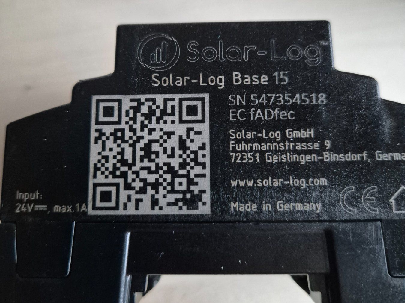 Misurare: Datenlogger Solar-Log Base 15 gebraucht funktionsfähig – Usato da Biberist venduto da HKleeb 4