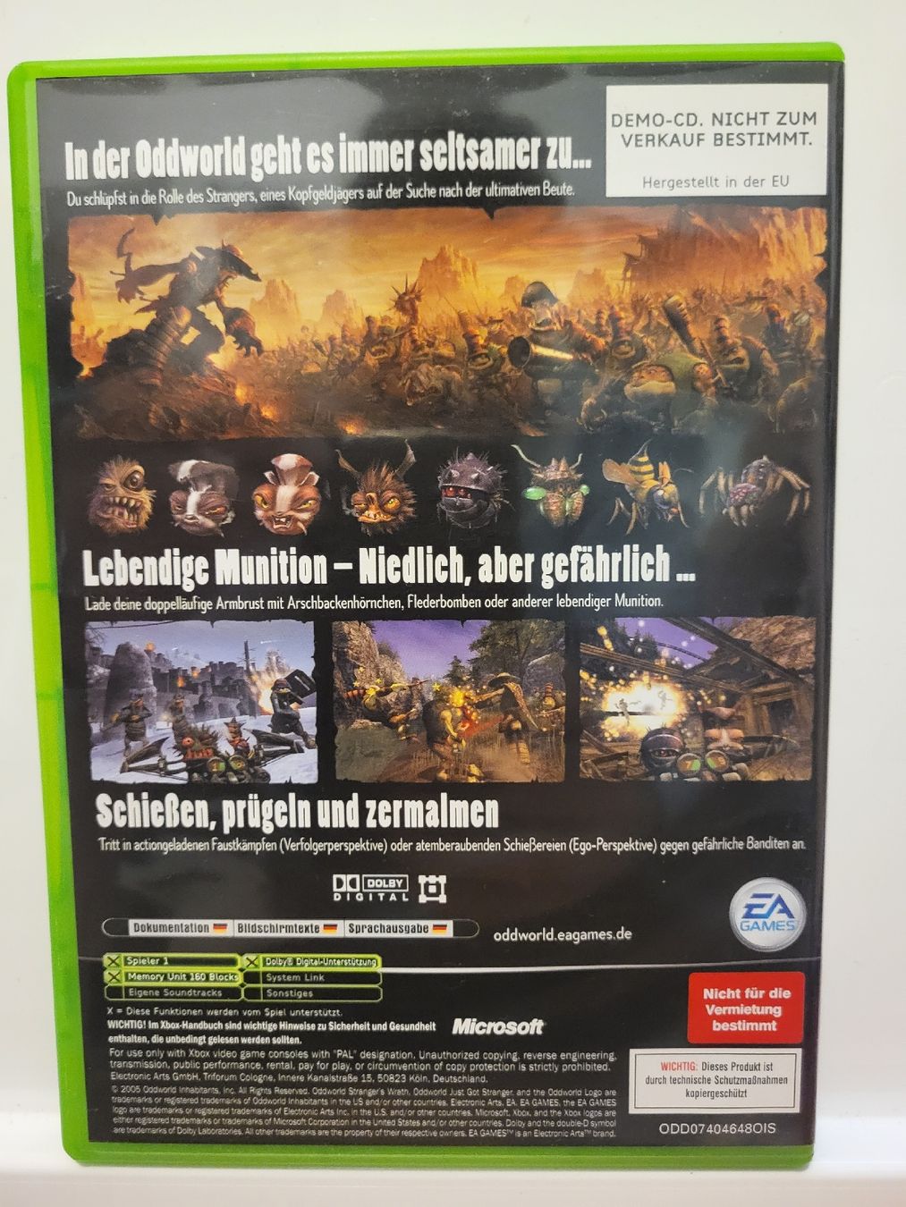 Microsoft Giochi: Oddworld: Stranger's Vergeltung XBOX - – Usato da Conthey venduto da Th3gr4yf0x 1
