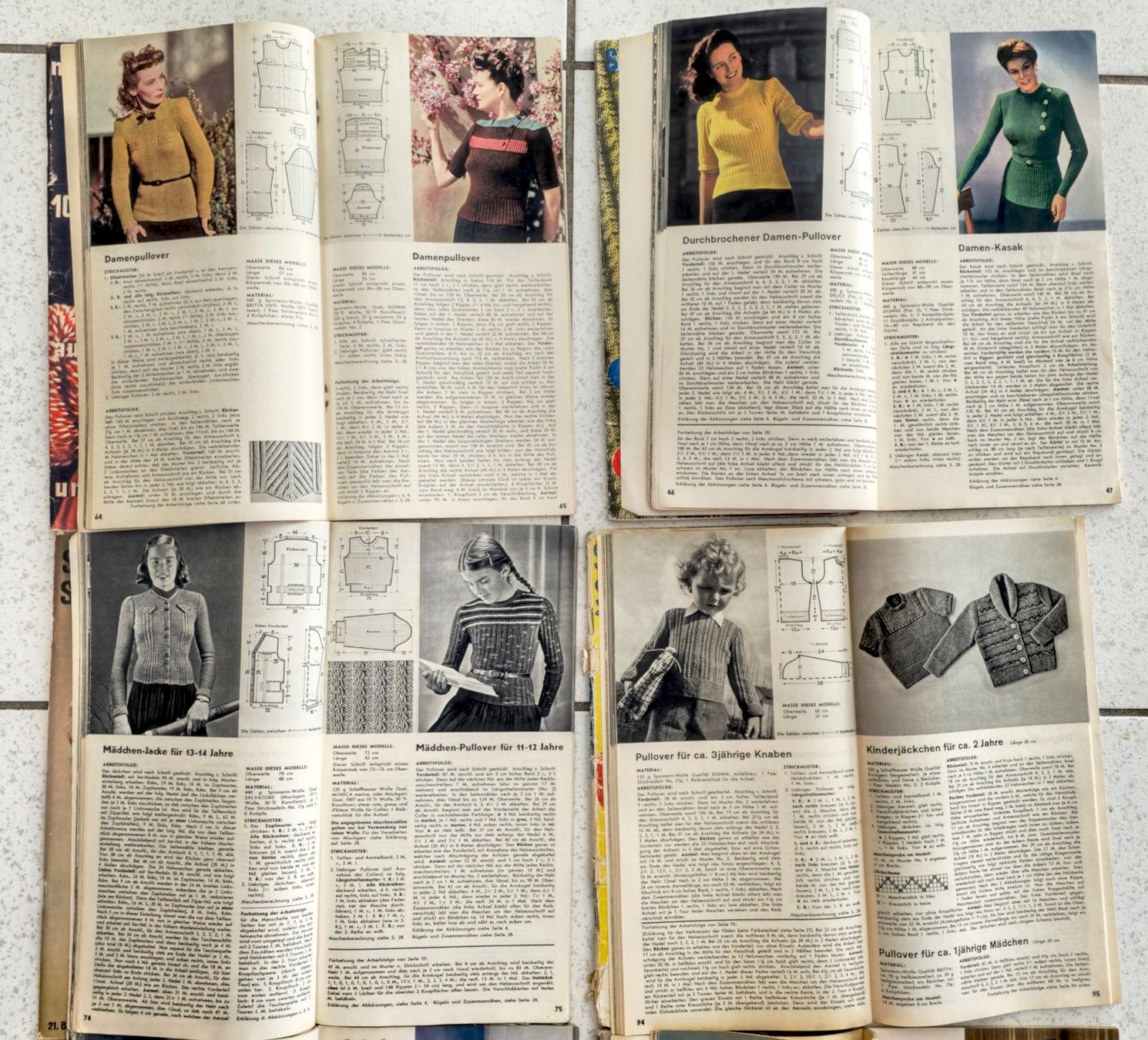 Zeitschriften & Magazine: Strickhefte antik – Gebraucht aus Walenstadt von pedroju-1 1