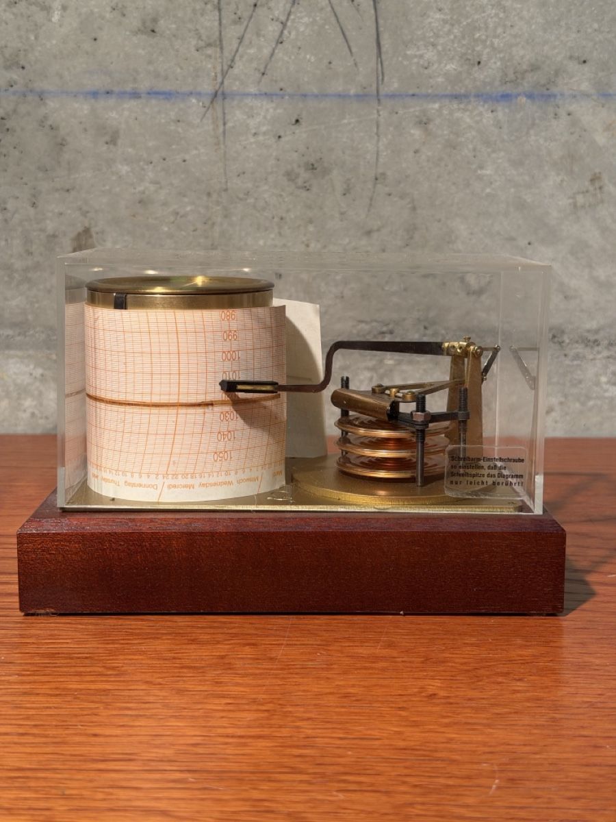 Altri elettrodomestici e apparecchi d’epoca: Vintage Barograph: Lufft Model 8005 barograph – Usato da Lausanne venduto da artnouveau04