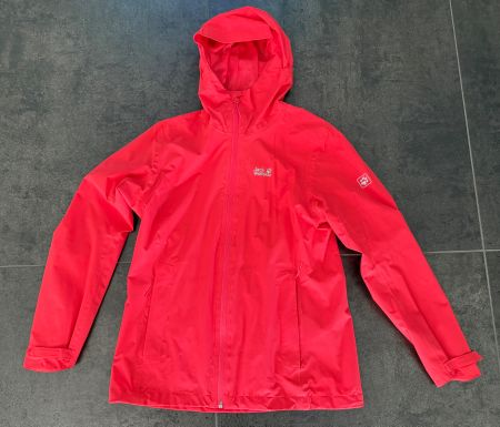 Jack Wolfskin Damen Regenjacke TEXAPORE ECOSPHERE Gr. S Pink